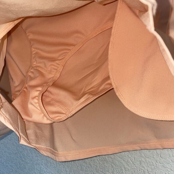 Joy Lab High Rise Pleated Smocked Athletic Coral Shorts XL pickleball tennis - Picture 6 of 8